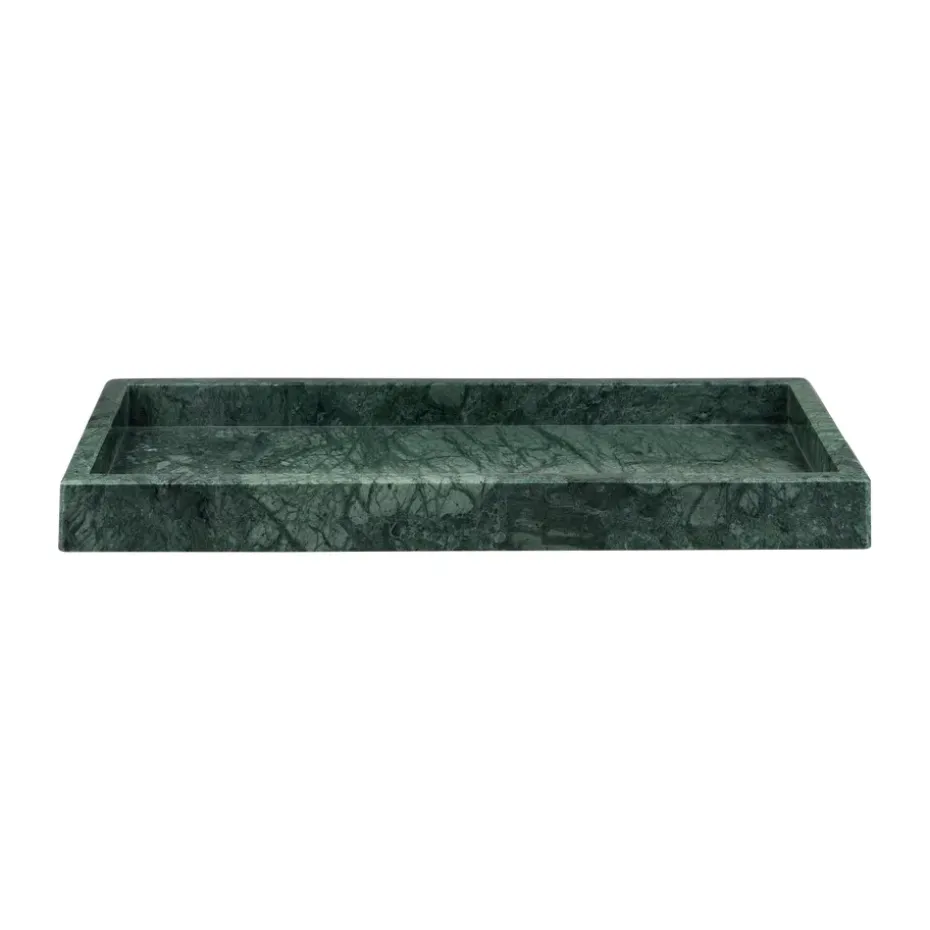 Marble dekorationsbricka 16x31 cm, Dark forest