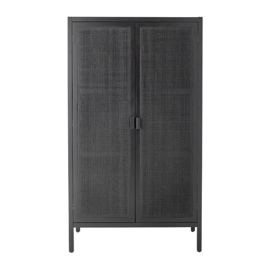 Marikka skåp 85x40x150 cm, Black