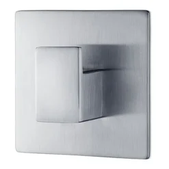 Menoto självhäftande krok 6x6 cm, Matt rostfritt stål