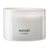 Meraki doftljus, 32 timmar, White garden