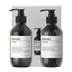 Meraki gåvoset, handtvål och handlotion, Silky Mist
