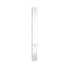 Mirror spegel, vit
