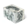Mist förvaringsbox 10x15 cm, Emerald-off white