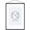 Moebe Frame A3 31,7x44 cm, Svart
