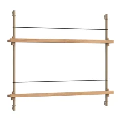 Moebe tidningsställ, Oak-grey