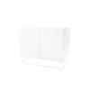 Molto 560 skåpmodul, vit, inkl. vit metallram