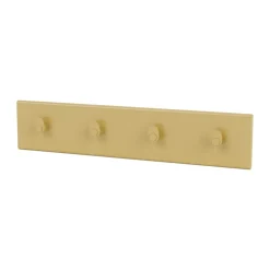 Montana Coat Racks klädhängare 4 krokar, Cumin