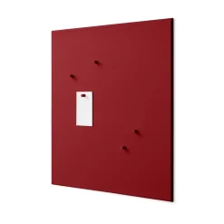 Montana noticeboard anslagstavla 69,6x69,6 cm, Beetroot