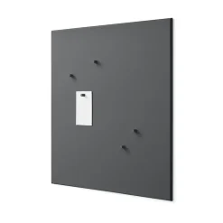 Montana noticeboard anslagstavla 69,6x69,6 cm, Anthracite