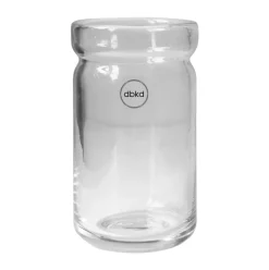 Neck vas, Clear, Ø8x15 cm