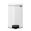 New Icon pedalhink 12 liter, white (vit)
