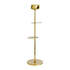 Ninfea Alta ljusstake 35 cm, Mässing