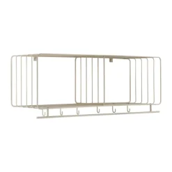 Nod hatthylla 90 cm, Beige