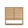 Nordic sideboard, Vaxoljad ek 2 dörrar