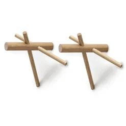 Normann Sticks hängare, natur 2-pack