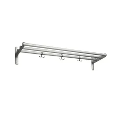 Nostalgi Sko- eller hatthylla, aluminium, aluminiumstativ