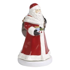 Nostalgic Melody speldosa tomte, Röd-vit