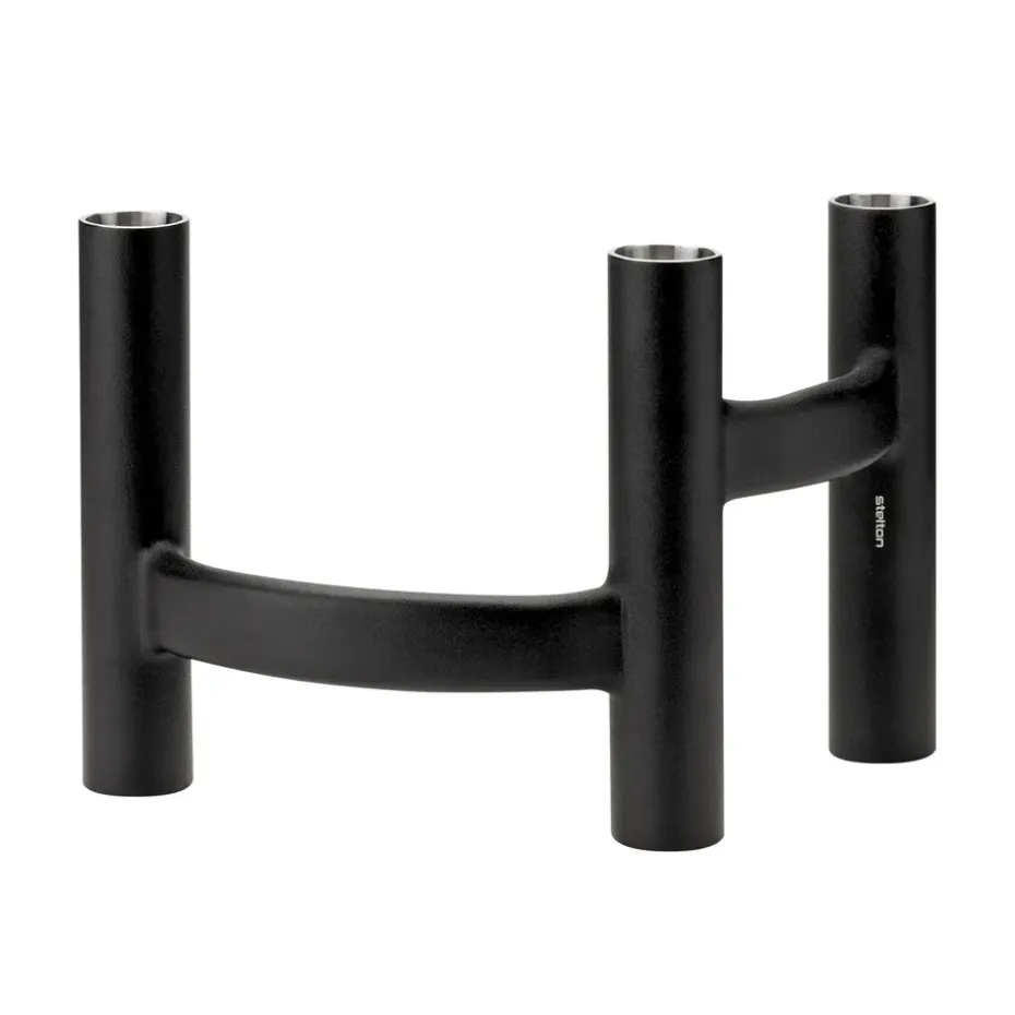 Ora trearmad ljusstake, Svart