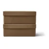 Ordinary förvaringsbox 2-pack, Brown