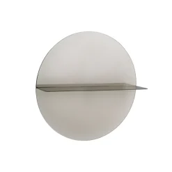 Otto spegel, Bronze-medium-tonat spegelglas