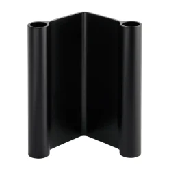 Pair ljusstake 18 cm, Black