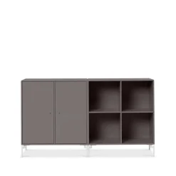Pair sideboard, coffee 35, vitlackade ben