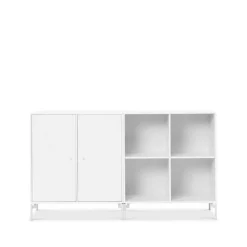 Pair sideboard, new white 101, vitlackade ben