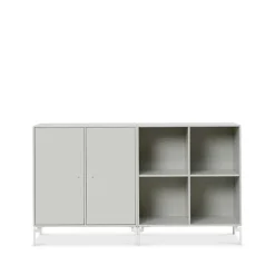 Pair sideboard, nordic 09, vitlackade ben