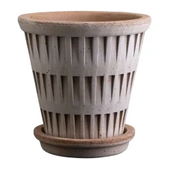 Pantheon raw kruka, Rosa, Ø18 cm