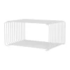 Panton Wire Half Height hylla 34,8x17,2x25,7 cm, Snow