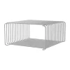Panton Wire Half Height hylla 34,8x17,2x34,8 cm, Chrome
