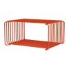 Panton Wire Half Height hylla 34,8x17,2x25,7 cm, Rosehip