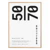 Paper Collective ram plexiglas-ek, 50x70 cm