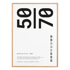 Paper Collective ram plexiglas-ek, 50x70 cm