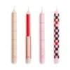 Pattern ljus mix 4-pack, Reds-bordeaux