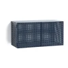 Perforated Cabinet väggskåp small, Steel blue