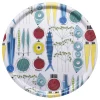 Picknick rund bricka Ø38 cm, Multi