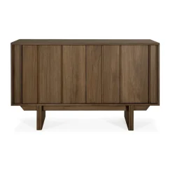Pillar sideboard, Wild brown teak, 119 cm