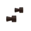 Pin krok 2-pack, Brun