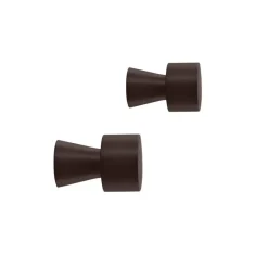 Pin krok 2-pack, Brun