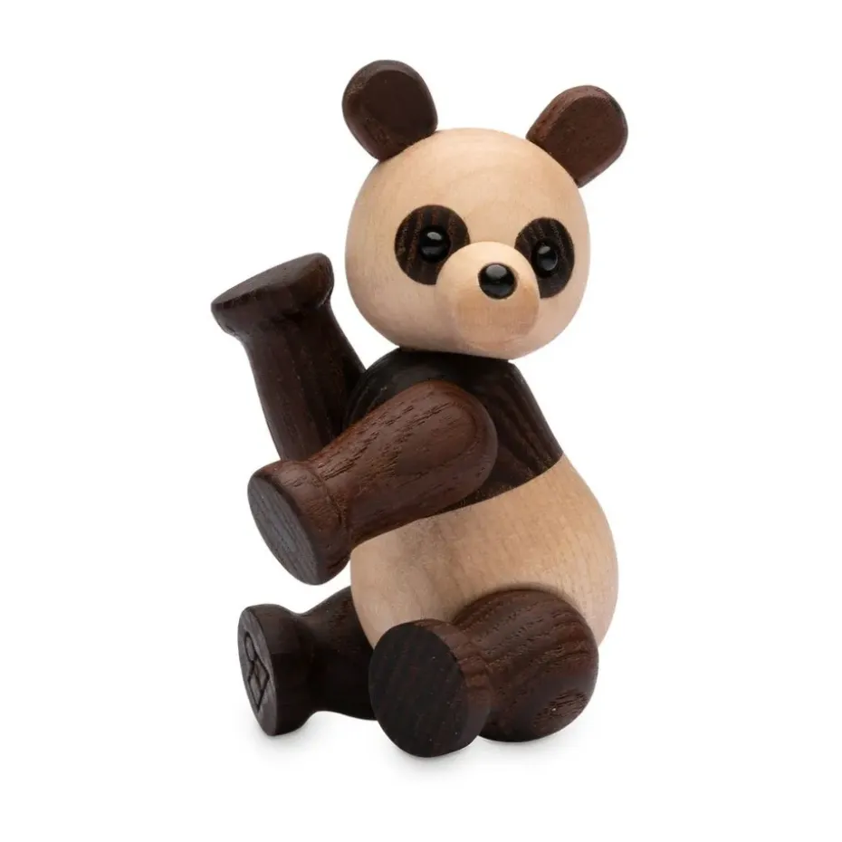 Pixi Panda dekoration Lönn 9 cm, Brun