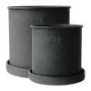 Plant pot kruka small 2-pack, Black