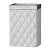 Portia tandborstmugg, vit-silver