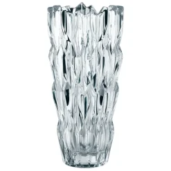 Quartz vas 26 cm, Klar