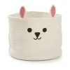 Rabbit korg Ø40 cm, Vit