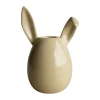 Rabbit ljusstake 13 cm, Shiny yellow