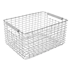 Rectangular 19 förvaringskorg, Syrafast stål