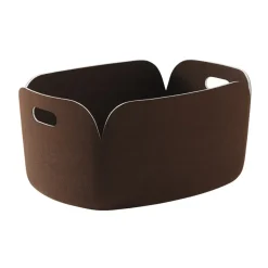 Restore förvaringskorg, Dark Brown