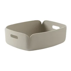 Restore tray förvaringskorg låg, Sand