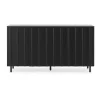 Rib sideboard 45x159 cm, Soft Black